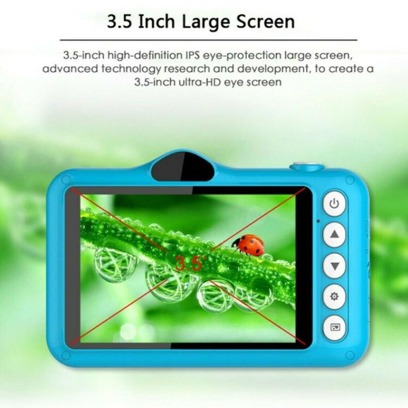 Digital Camera for Children Birthday Gifts Child Camera 3.5 inch Cute Cartoon Camera Toys for Kids Photo Video Camera - Image 3