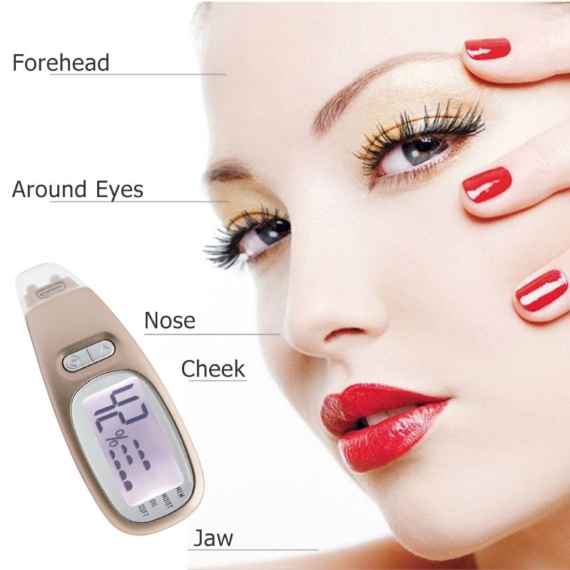 Digital Facial Skin Analyzer Moisture Oil Detection Monitor with Anti Aging Machine Care Massager Face Lift Tool Nano Steamer - Image 3