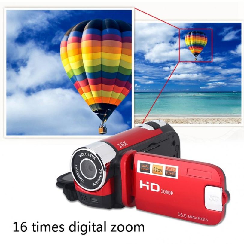 Digital camcorder 720P Full HD 16MP DV Camcorder Digital Video Camera 270 degree Rotation Screen 16X Night Shoot Zoom - Image 4