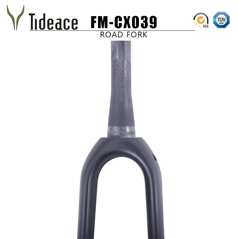 Disc Brake fork Gravel Bike fork with thru axle 700C Carbon Post Mount Tapered cyclocross CX 1