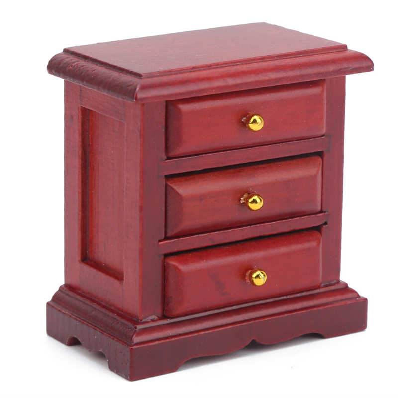 Dollhouse Bedside Table 1 12 Dollhouse Bedside Table Toy for Doll House