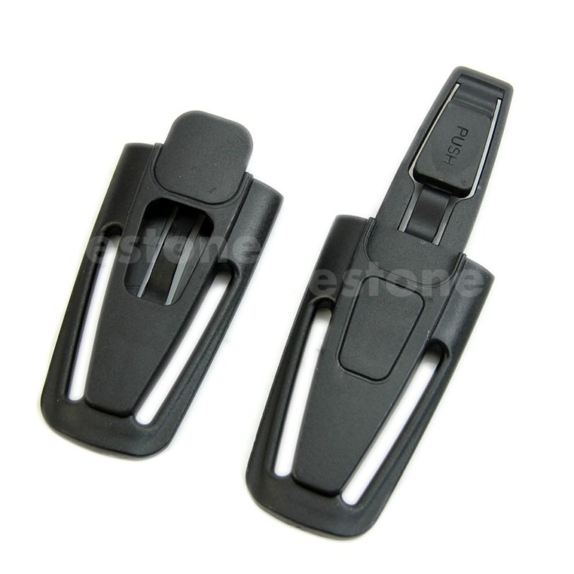 Durable Black Car Baby Safety Seat Strap Belt Harness Chest Child Clip Safe Buckle 1pc - Image 2