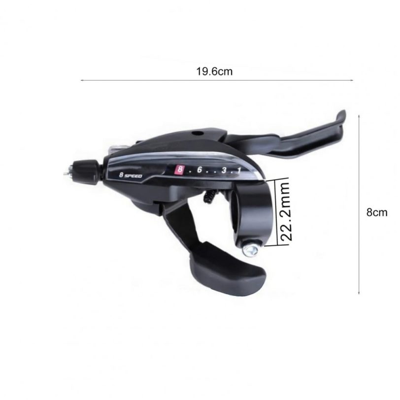 EF65 Cycling Trigger Shifter Mountain Bike Bicycle Aluminum Alloy Single 3/7/8/9 Left Right Speed Trigger Shifter Brake Deraille - Image 6