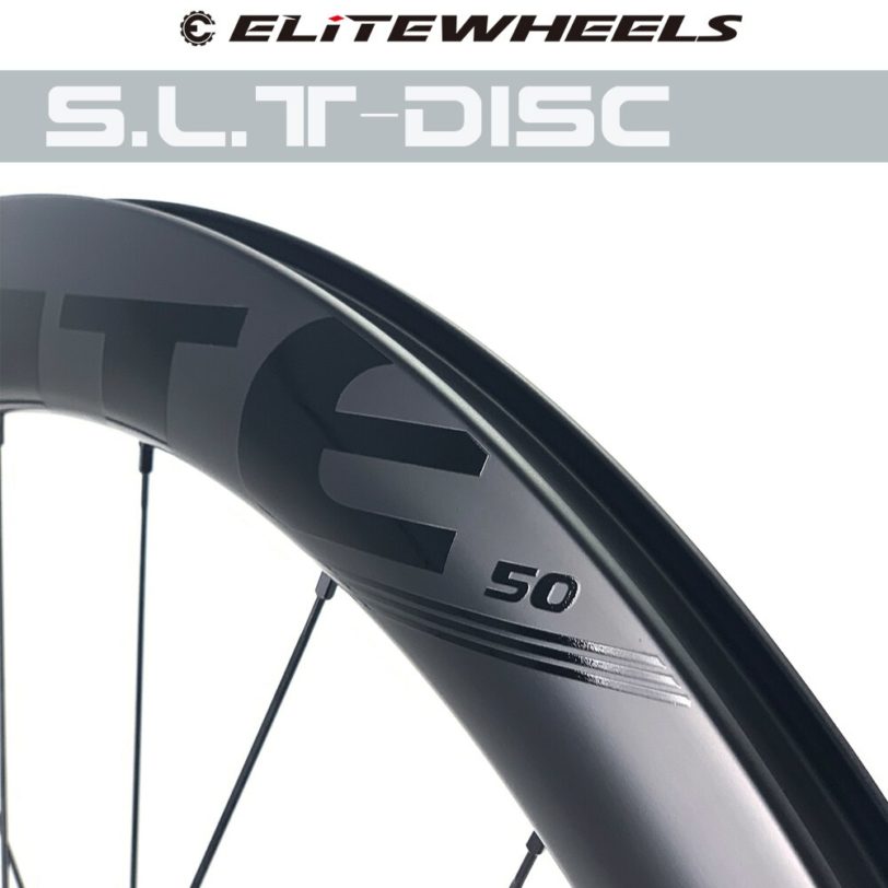 ELITEWHEELS SLT Road Disc Carbon Wheels Ceramic Bearing Center Lock Hub Cyclocross Wheelset Super Light Wing 20 Spoke Cycling - Image 2