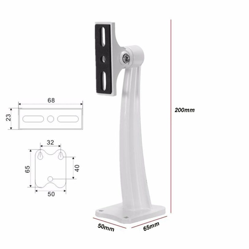 ESCAM CCTV Camera Mounting Bracket Aluminum Video Surveillance Security Camera Mounts Wall Ceiling Mount Camera Support - Image 3