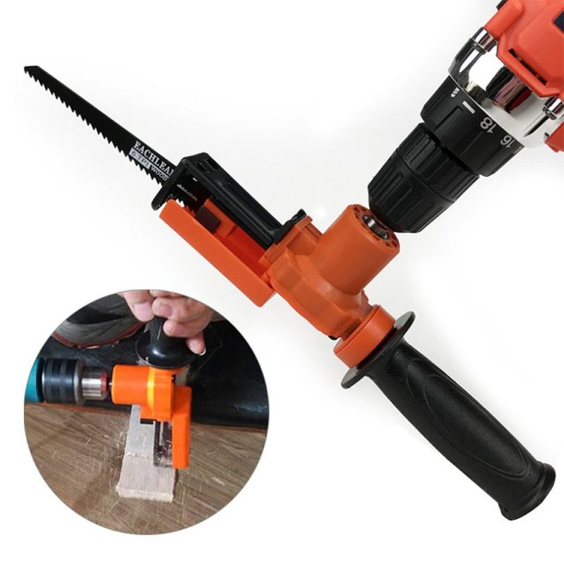 Electric Drill Modified Electric Saw Electric Reciprocating Saw Saber Saw Power Drill to Jig Saw Woodworking Tool - Image 3