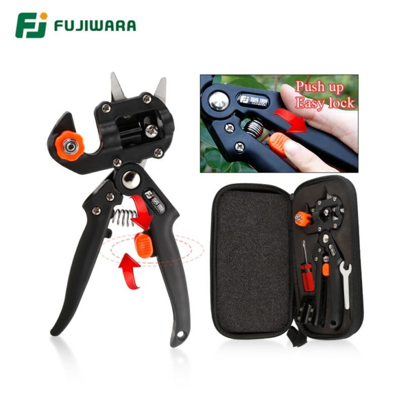 FUJIWARA Grafting Shears Scissor Fruit Tree Vaccination Multi-function Bud Cutter Gardening Tools - Image 2