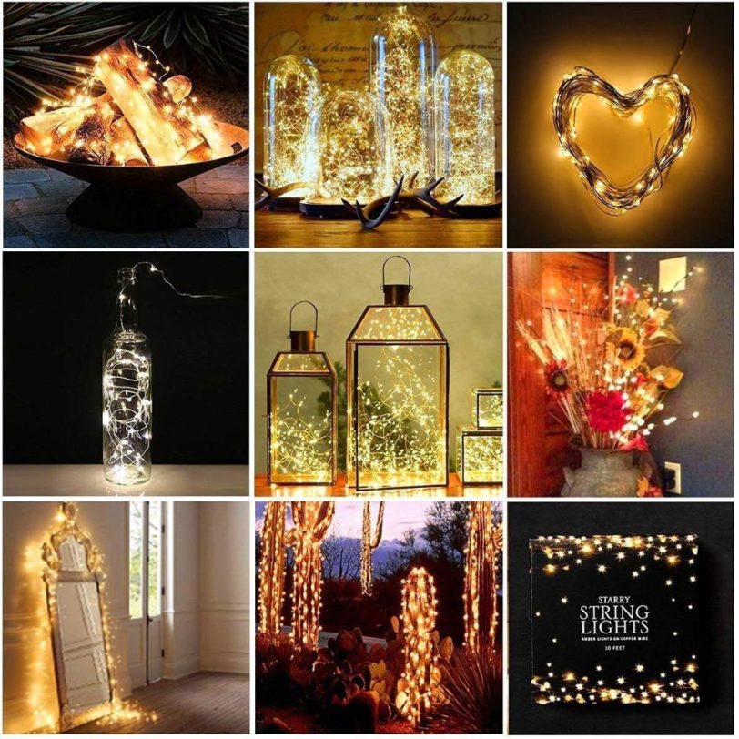 Fairy lights Led Garland Holiday String Light Wire DIY 2M 10M USB Battery Powered Outdoor Cooper Christmas Wedding Party Decor - Image 5