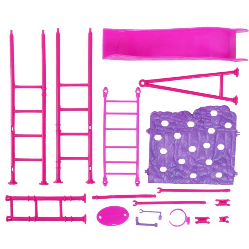 Fashion Mix Doll Accessories Double Bed Furniture Mini Swing Play Toy for Barbie Doll Kelly Doll Playhouse Kids DIY Toys - Image 2