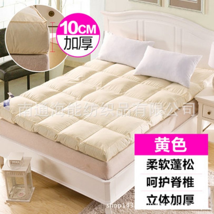 Five star hotel Warm soft Mattress Thickness Feather velvet thickened tatami mats Folding anti slip warm mattress - Image 2