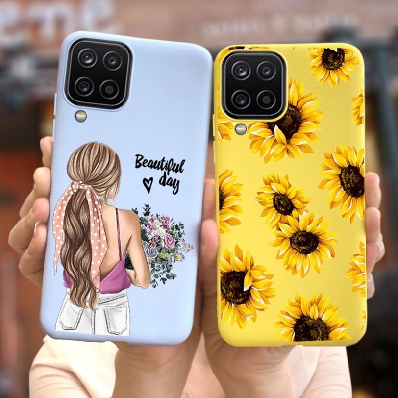 For Samsung Galaxy A12 Case A 12 Cute Silicone Soft TPU Funda Slim Bumper 6.5'' Back Cover For Samsung A125F A125 A12 Phone Case - Image 2