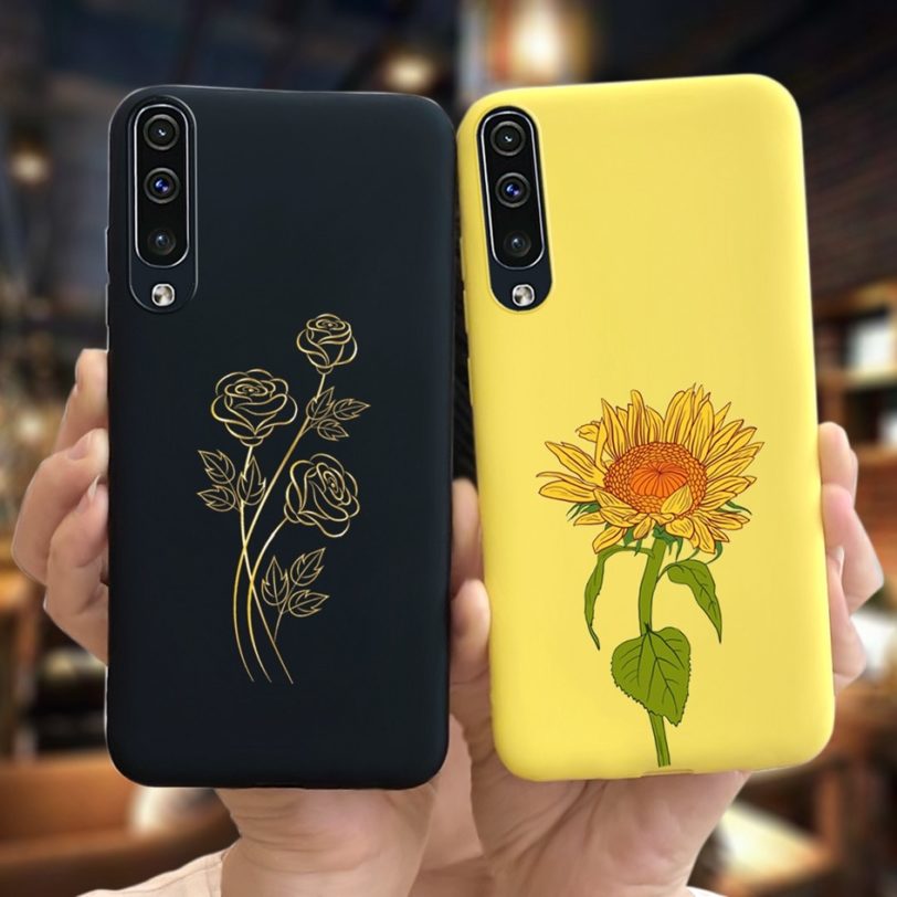 For Samsung Galaxy A50 A70 2019 Case Cover Soft Silicone Cute Painted Protector Shell For Samsung A70 A705F A50 A505F A 70 Funda - Image 4