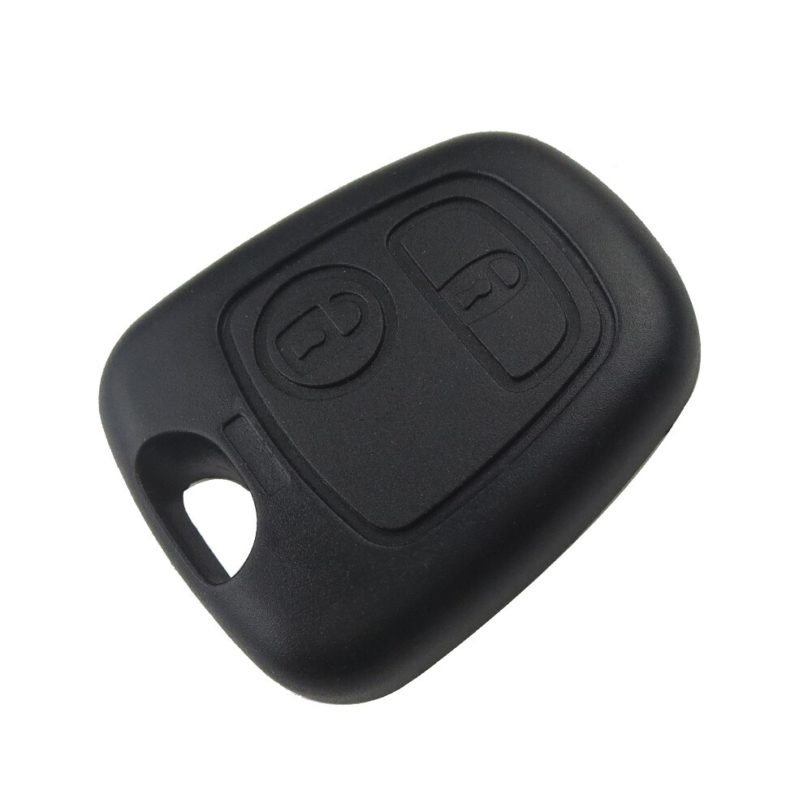 Front Car Key Shell Fob Cover Replacement 2 Button Remote Blank Cover Case For Peugeot 107 206 207 306 307 407 Citroen No Blade - Image 2