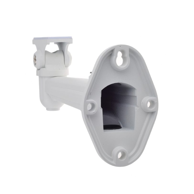 GADINAN CCTV Wall Mount Stand Aluminum Metallic Silver Bracket Indoor Outdoor for Bullet Camera IP Camera Bracket Accessories - Image 2