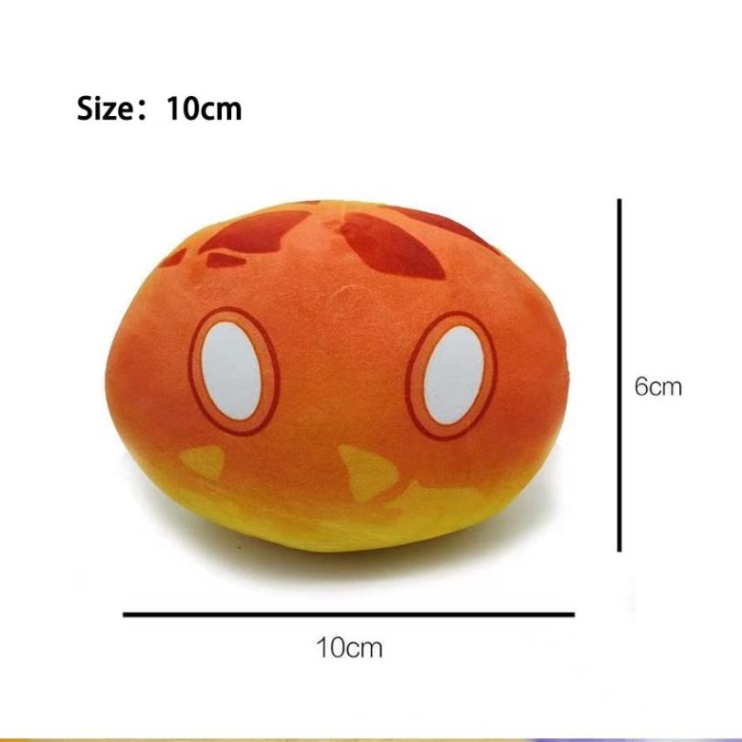 Game Genshin Impact Slime Cosplay Props Cute Plush Pillow Cartoon Toys Kids Birthday Gift Peluches For Kid Girl - Image 2