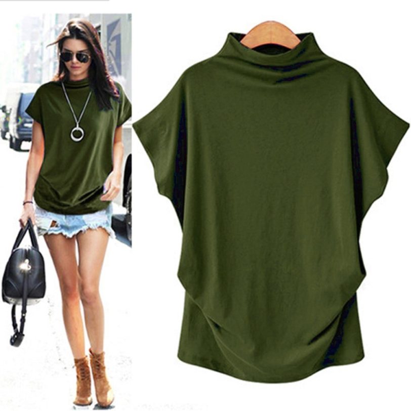 High Quality 10 Color S-5XL Plain T Shirt Women Cotton Elastic Basic T-shirts Female Casual Tops Short Sleeve T-shirt Women - Image 4