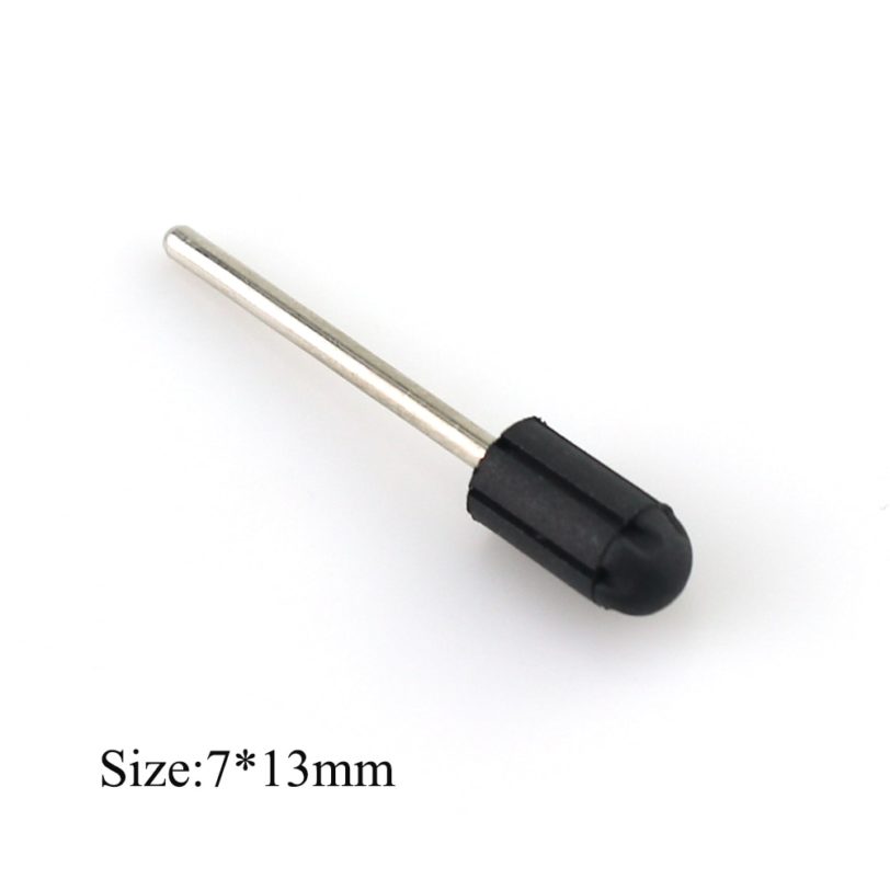 High Quality 1PCS Rubber Drill Bit Match Nail Sanding Cap Accessrry Electric Nail Drill Manicure Pedicure 1