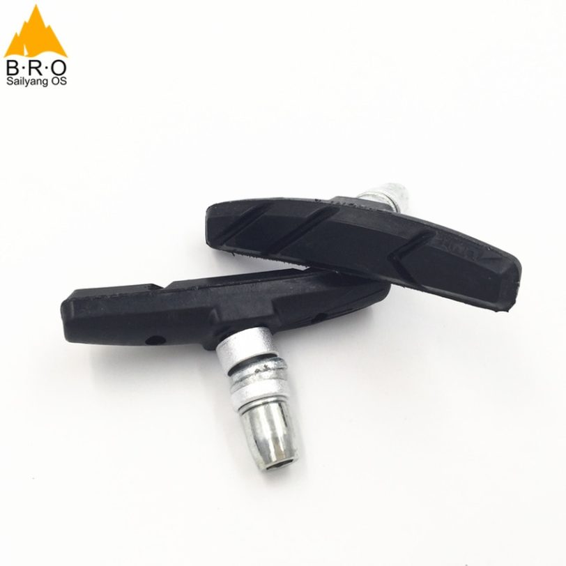 High Quality Bike Cycling Braking V-Brake Holder Shoes Rubber Pad MTB Blocks Durable Parts Mountain Road Bicycle Brake Pads - Image 2