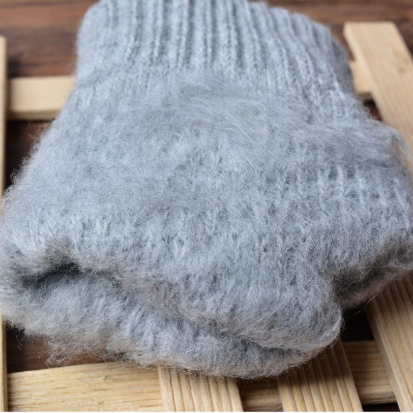 Hot Selling New Women Men Warm Thicken Gloves Winter Knitted Full Finger Mittens Girl Female Solid Touch Screen Guantes Gloves - Image 6