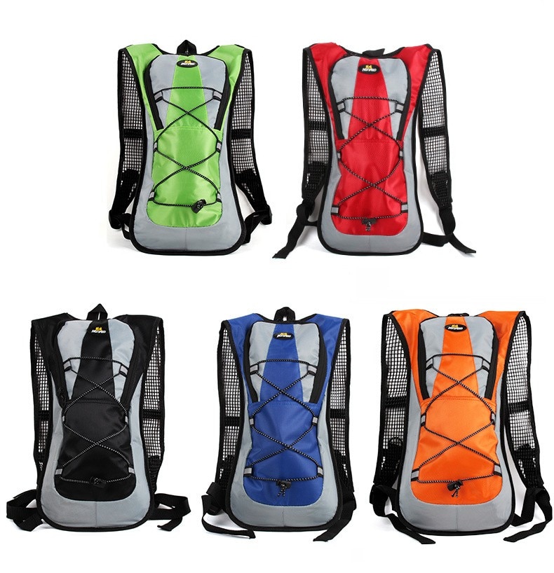 Hot Speed Brand backpack Water Bag Tank Backpack Hiking Motorcross Riding Backpack with 2L Water Bag