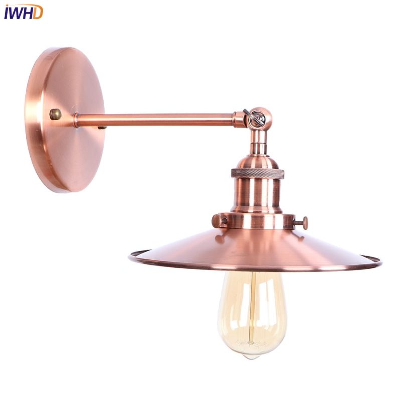 IWHD Loft Industrial Retro LED Wall Lights Fixtures Bedroom Living Room Edison Vintage Wall Lamp Sconce Wandlamp Home Lighting - Image 4