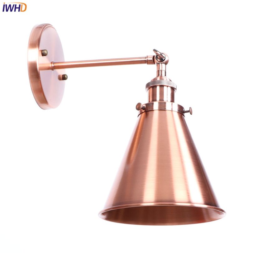 IWHD Loft Industrial Retro LED Wall Lights Fixtures Bedroom Living Room Edison Vintage Wall Lamp Sconce Wandlamp Home Lighting - Image 2