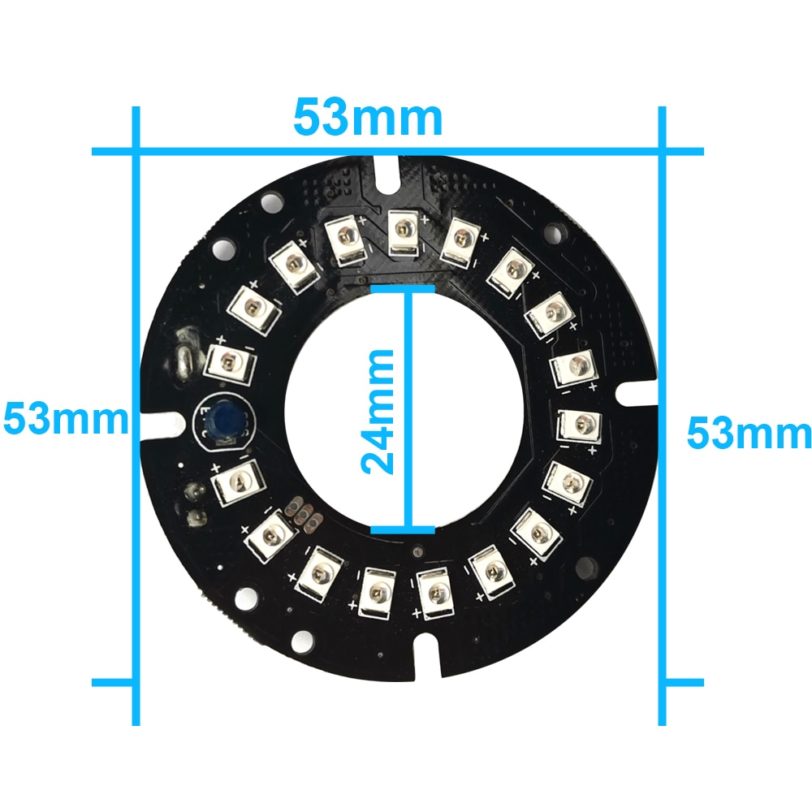 JIENUO Night Vision IR LED CCTV Accessories infrared light 18 IR LED board for Surveillance cameras night vision - Image 2