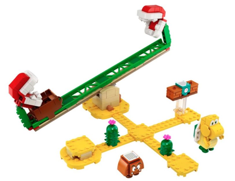 Lego 71365 Super Mario Piranha Plant Power Slide Expansion Set great birthday gift 217pcs kids toys mario fans playsets creative - Image 4