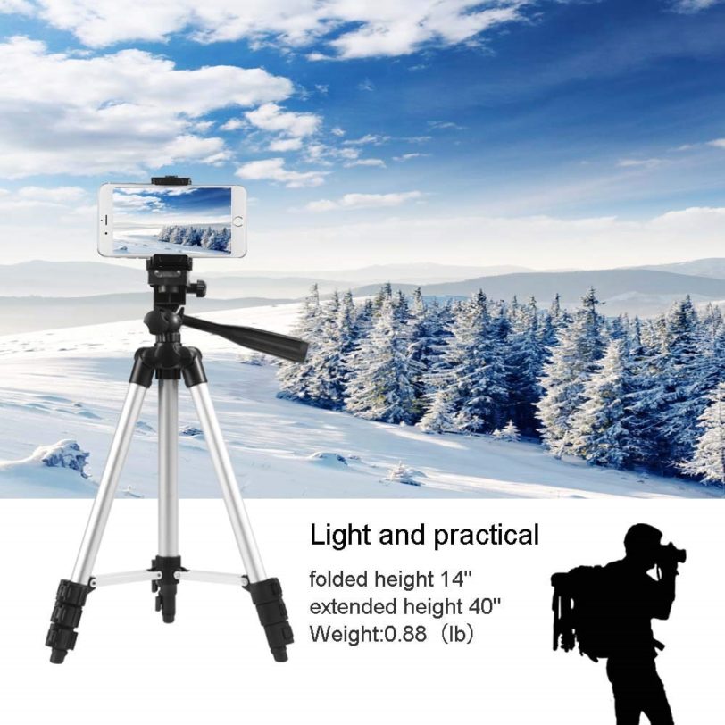 Lightweight Camera Tripod For Mobile Tripod Camera Portable SLR Bluetooth-compatible Desktop Cam Stand Monopod Smartphone - Image 6