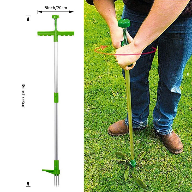 Long Handle Weed Remover Durable Garden Lawn Weeder Outdoor Yard Grass Root Puller Tools Garden Planting