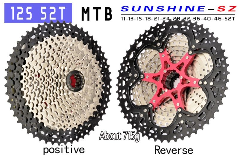 MTB 8 9 10 11 12 Speed Cassette Wide Ratio Freewheel Mountain Bike Sprocket 11-32/36/40/42/46/50/52T Compatible For Shimano HG - Image 6