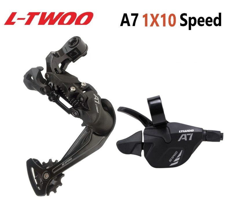 MTB Mountain Bike 1X10 Speed Groupset Shifter Rear Derailleur 10s 11-42/46/50T K7 Cassette X10 Chain For parts m610 x5 x7 m610 - Image 2