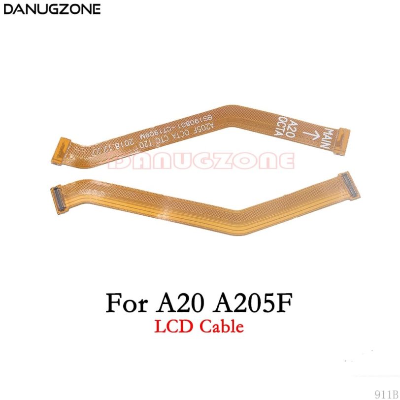 Main Motherboard LCD Display Connector Flex Ribbon Cable For Samsung Galaxy A20 A205F SM-A205F Main Flex Cable - Image 2