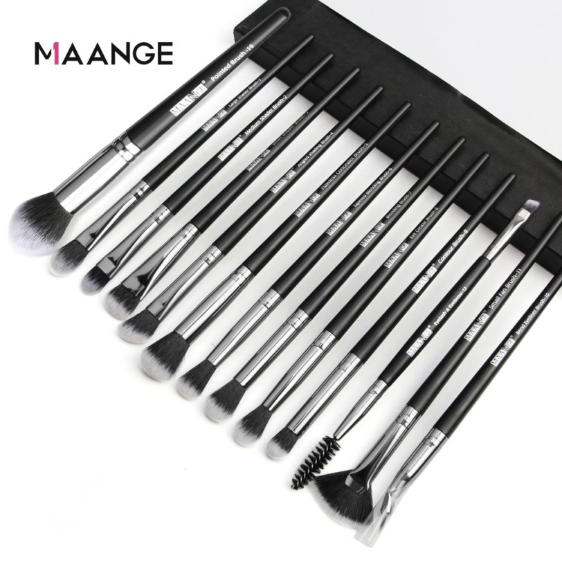 Makeup Brushes Set Pro 5/12/13/14 pcs Brushes Set Powder Eye Shadow Blending Eyelash Eyebrow Lip Brushes For Makeup Maquiagem - Image 2