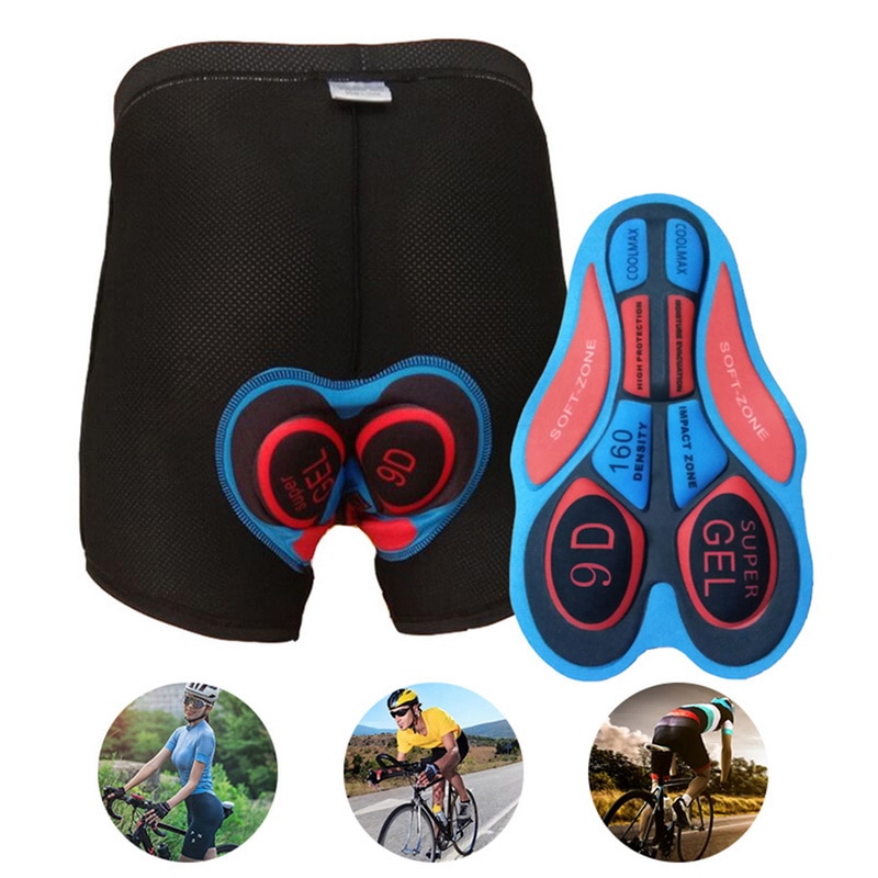Men s Cycling Underwear Gel Pad Upgrade Cycling Shorts Mesh Shockproof Cycling Underpant MTB Shorts Bike 1