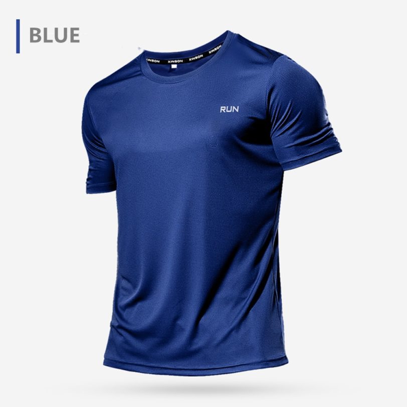 Men's Fitness Shirt Trainer Running T-shirt Multicolor Summer Short Sleeve Shirt High quality Gym Jerseys Breathable Sportswear - Image 6