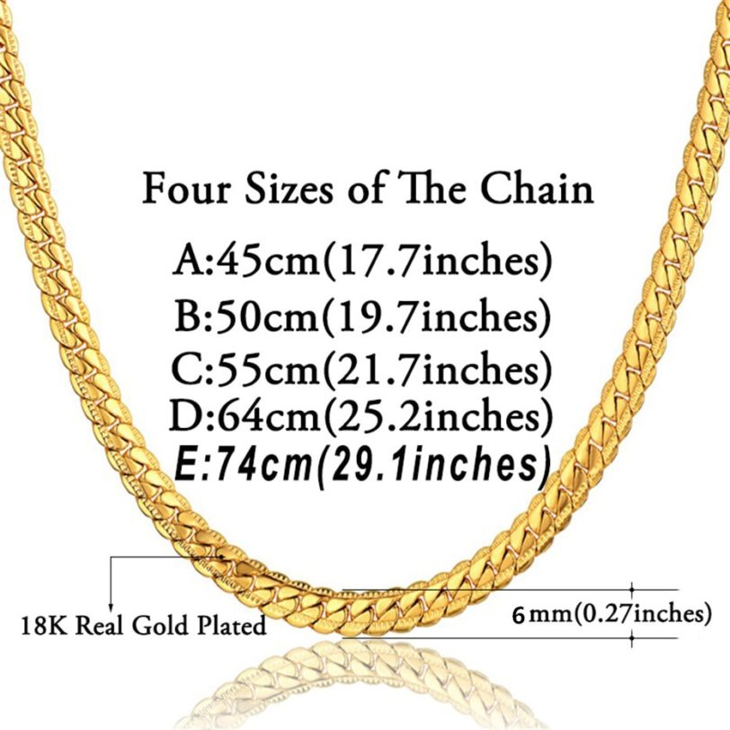 Men's Hip Hop Silver Color Chain Male Stainless Steel snake Chain Necklace For Men, Wholesale Collares 7MM womens Chain Jewelry - Image 2