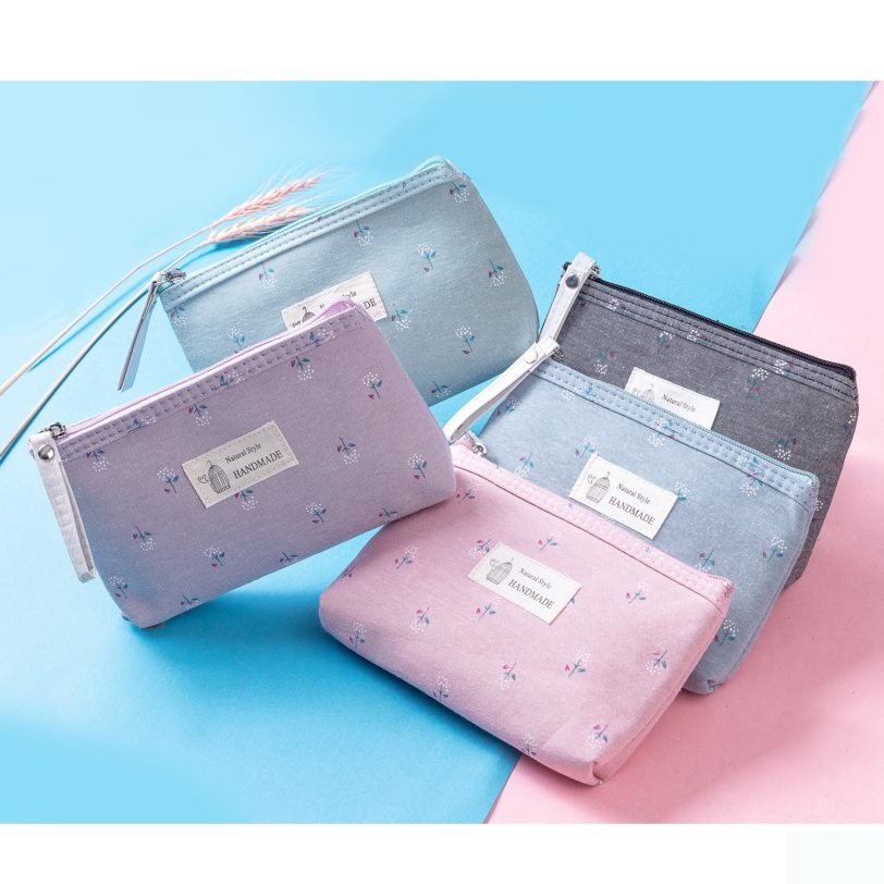 Miyahouse Dailu Use Small Make Up Bag Cosmetic Bag Female Zipper Design Cosmetic Bag Ladies Color Cute Cosmetic Bag - Image 5