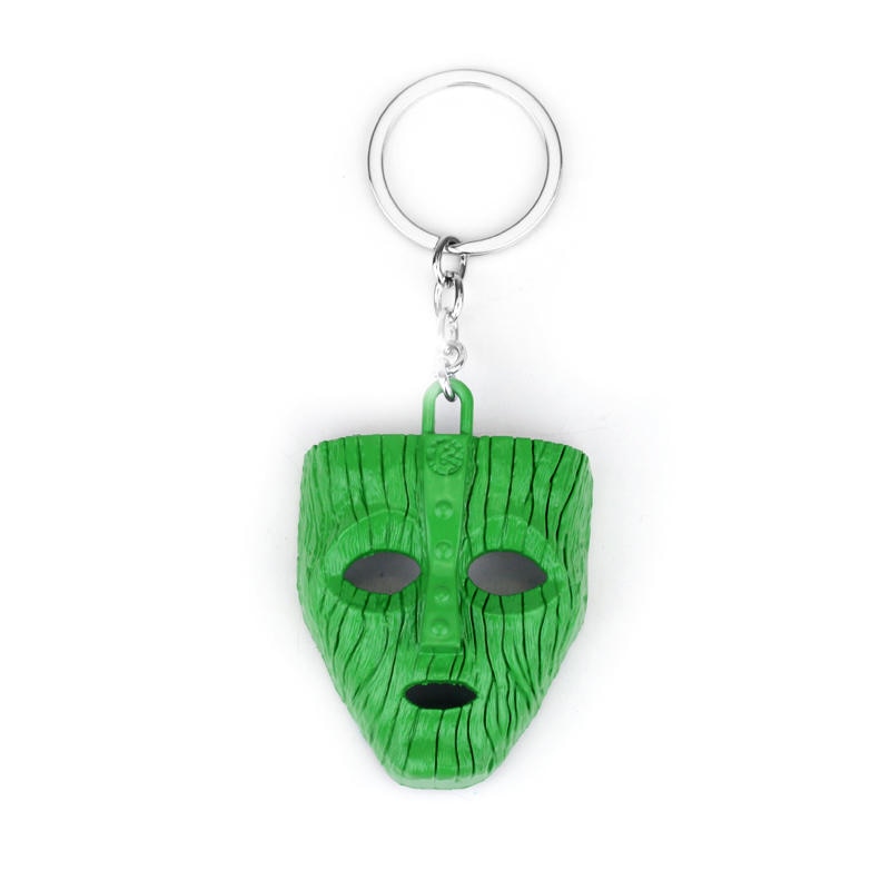 Moive Saw Cosplay Keychain Halloween Jewelry The Mask Key Rings Fancy Dress Key Buckles Men Key 1