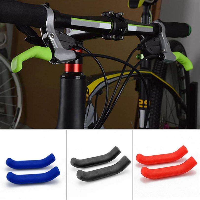 Mountain Foldable Brake Bicycle Lever Protective Cover Silicone Cover High Abrasion Resistance Anti-slip Grip The Handle Stable - Image 4