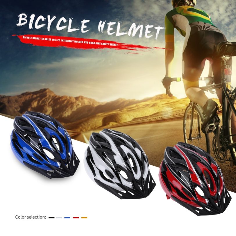 New Ultra-light Safety Sports Bike Helmet Road Bicycle Helmet Mountain Bike MTB Racing Cycling 18 Hole Helmet - Image 5