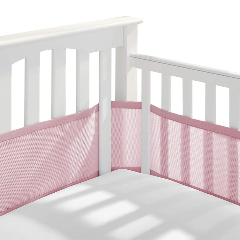 Newborn Baby Bed Bumper 3D Breathable Crib Bumper Mesh Cot Bumper for Head Protector Baby Bedding Set Summer Room Decor - Image 6