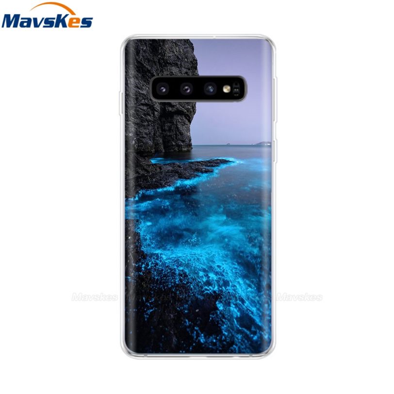 Newest TPU Printed Case For Samsung Galaxy S10 S10 Phone Shell For Samsung S10 Plus S10e Cases Back Cover Bumper Fundas Coque - Image 2