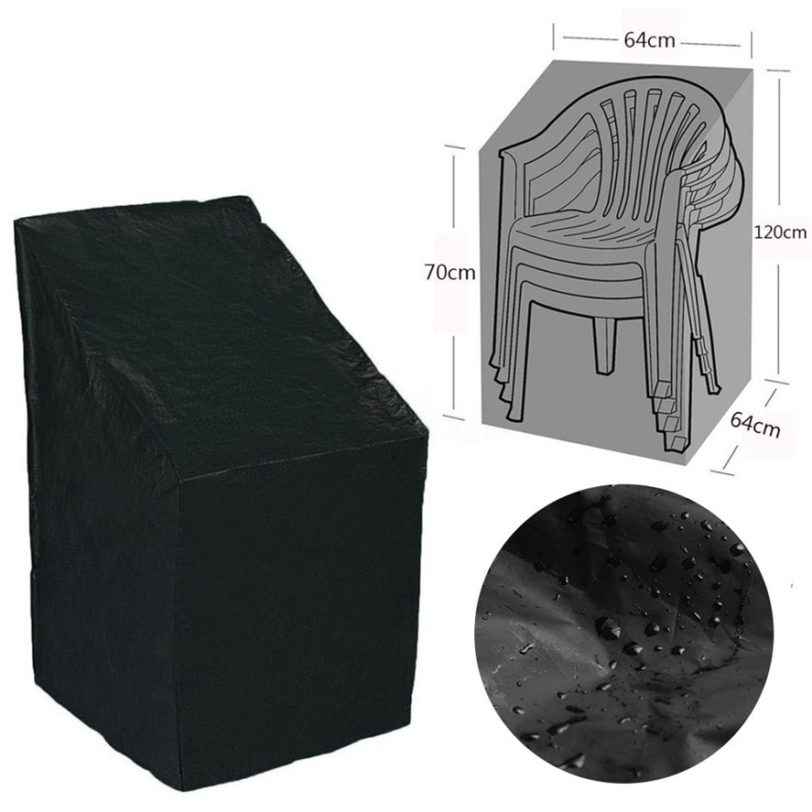 Outdoor Chair Dust Cover Storage Bag Garden Patio Furniture Protector High Quality Waterproof Dustproof Organizer - Image 2