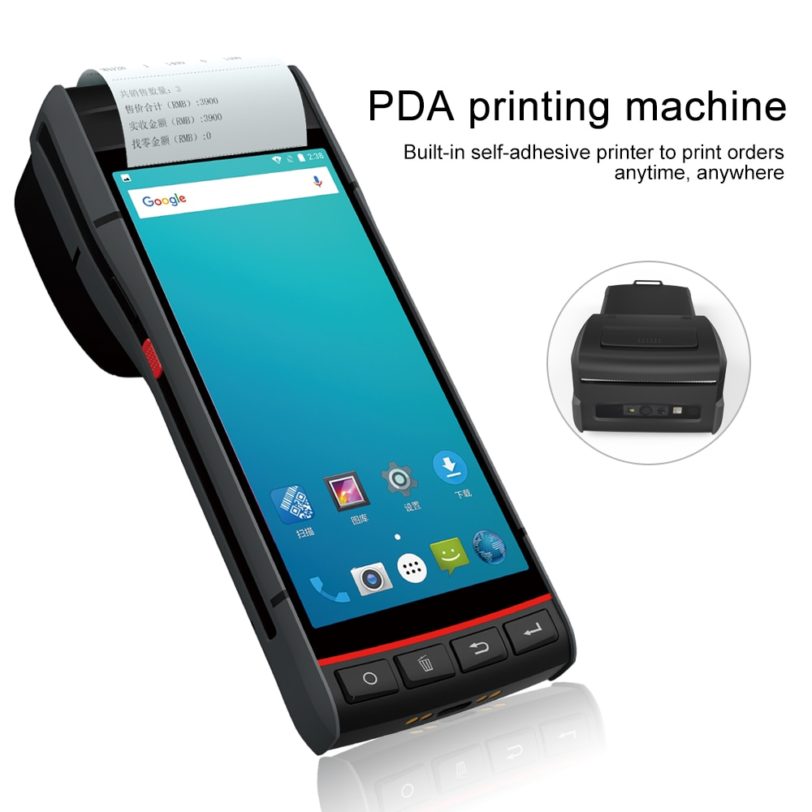 PDA Android POS Terminal Receipt Label Printer Handheld Bluetooth WiFi 4G NFC Data Collector Portable Honeywell 2