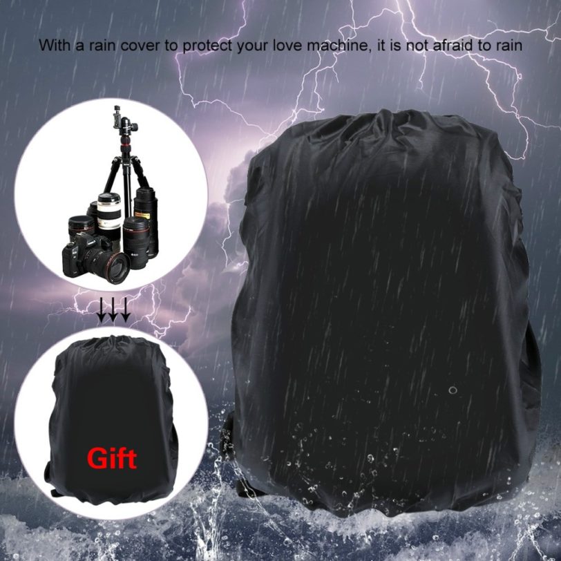 PULUZ Outdoor Portable Lowepro Waterproof Shoulders Camera Bag Backpack Photography DSLR Photo Video Lens Cases for Laptop - Image 5