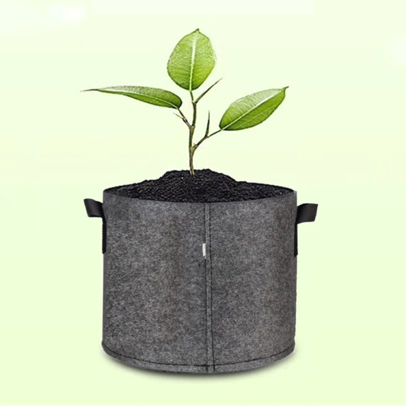 Planting Bag Grey Potato Fabric Vegetable Seedling growing pot garden tools 1-15 Gallon Eco-Friendly Grow bag - Image 4