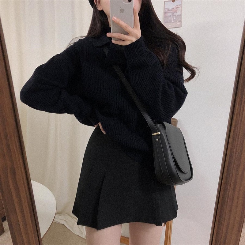 Pullovers Striped Cashmere Coat V neck Long Sleeve Female Jumpers New Knitted Sweater Women Clothes Y2k