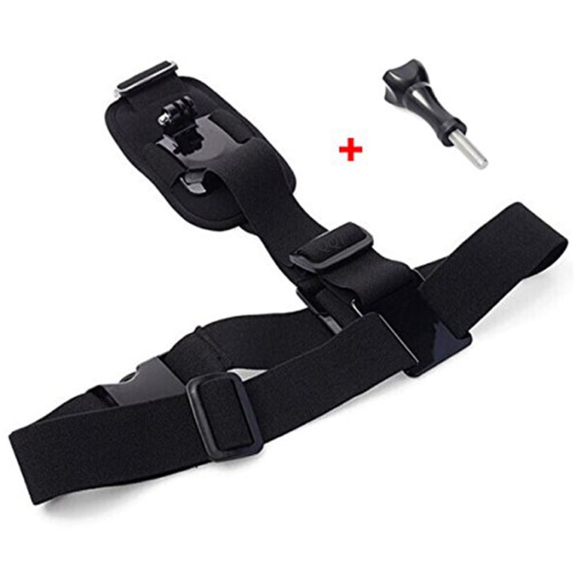 QQT for Accessories Gopro Shoulder Strap Mount Chest Harness Adapter For Go Pro Hero 9 8 7 6 5 4 3 3 Black Edition Xiaomi Yi - Image 2