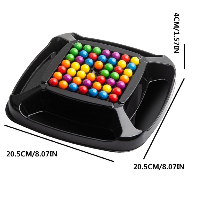 Rainbow Ball Elimination Board Games Montessori Busyboard Educational Antistress Magic Chess Interactive Toys For Kids - Image 6